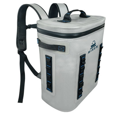 방수 책가방 연약한 냉각기 밝은 회색 20L 수용량 TPU 물자