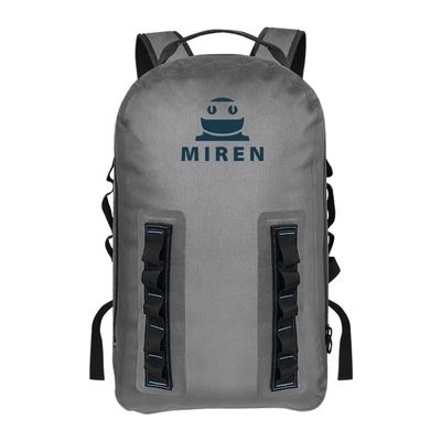 경량 방수 하이킹 책가방 TPU 물자 진한 회색 색깔 OEM ​​ODM