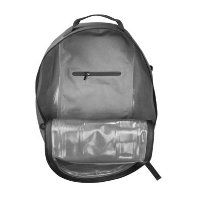 경량 방수 하이킹 책가방 TPU 물자 진한 회색 색깔 OEM ​​ODM