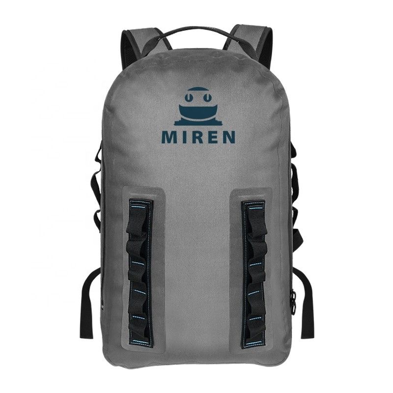 경량 방수 하이킹 책가방 TPU 물자 진한 회색 색깔 OEM ​​ODM